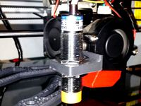 Zonestar P802N inductive sensor mount by krapapock