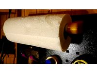 Zewa paper holder for OBI pegboards by JoHerz