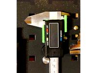 Caliper holder for OBI_pegboards by JoHerz