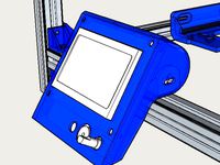 RepRapDiscount Full Graphic Smart Controller mount by jinx