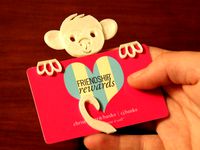 Monkey Gift Card Holder by craeen
