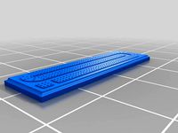 CNC Aluminum Cribbage Board by gmarsh23