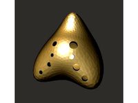Heart Ocarina by Caran