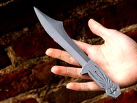 Assassin's Creed Throwing Knife by 3DCentralVA