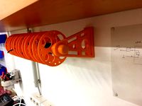 Kabelrollen 100mm + Halter by betaone