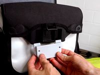 Klickfix wall mount for Ortlieb handlebar bag by ewap