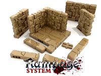 Rampage Dungeon Tiles - Basic Set by Printablescenery