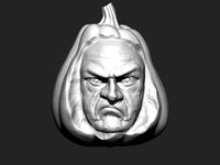 carving pumpkin for halloween by BurulaNikita