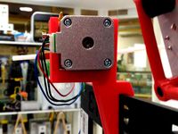 Nema 17 Support for Prusa i3 Frame by reprappt