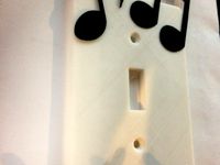 Light Switch Cover with Notes by justindp2006