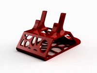 Voronoi Phone Holder by ahmadpi