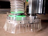 Shopbot CNC Magnetic Dust Skirt by EduardoChamorro