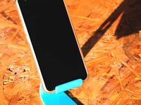 Acrylic Bended Phone Holder by EduardoChamorro