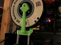 Printrbot simple metal top mount spool holder by asb2106