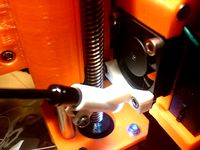 Endoscope camera holder "angled" for Original Prusa i3 MK2 by 3DPrinTek