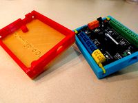Hummingbird Duo Tray with Zip Tie Slots by Shacksandbeans
