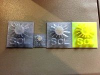 Stain Glass with Clear Filament and Beads by khuttner