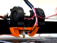 Dual Blower/Radial Fan Duct Mount (Tevo Tarantula) by supasorn