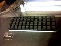 Planck ortholinear keyboard top plate by Boraas