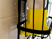 Shampoo/conditioner upside down holder by CosmicBeyond