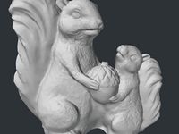 Two Squirrels by MustangDave