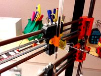Simple Pen Holder - Prusa i3 by enekomontero