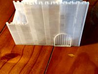 Dungeon Master Dice Tower Castle w/ LED cavity by rfinson