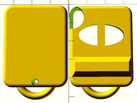 Gate access keychain A23 battery by alex_belov