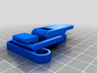 Pre-assembled Lever Latch for 3D Printer enclosure by Jameserroo