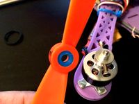 2.5mm quadcopter propeller spacer by 3E8