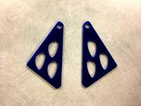 Triangle Hole Earrings by jchun444