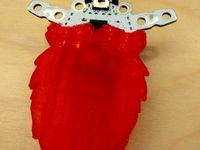 Santa Beard for Quirkbot by mini_fruit