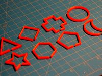 Wine Charms - Shapes (2016 Vintage) by CJonesBuild