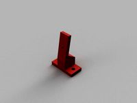 Pi 7” Touchscreen Display bracket for 2020 Aluminum by TheLost