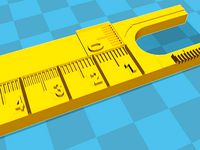 E3D v6 Measuring Mounting Gauge by ProtomakerSprint