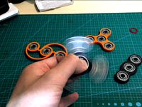 Hand Spinner Retro fidget toy by LinkBH