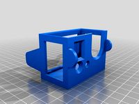 GoPro Skeleton Case With Back Mounting Prongs by f16v1per