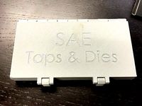 Tap & Die Case (Print in place) by JRad