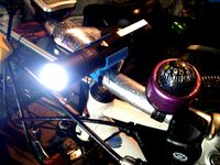 Bike mount for 24mm Flashlight aka Blf A6/ Astrolux S1 by MaximilianRainer