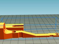 Adjustable Z Endstop for Prusa I3 P3 Steel Cordobesa (slim version) by KasperKro