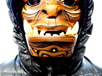 Tribal mask by 3DDJ