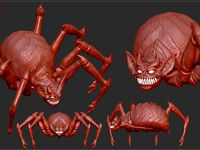 Demon Spider by lostinlmbo