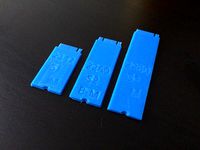 M.2 Mockups for 2242 2260 and 2280 form factors by 3E8