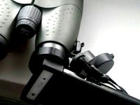 Huawei P8Lite holder for scope Meopta by straciam