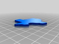 Texas Fridge Magnet by WarHawk8080