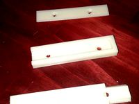 100mm Flared Slide on Bracket by MIC3087