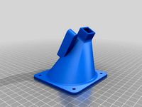 80mm Fan Adapter by Halfshaft