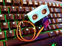 sainsmart HC-SR04 servo mount by ubbiout