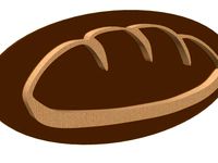 A loaf of bread cookie cutters by biggie