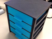 Small Parts Cabinet by falconman